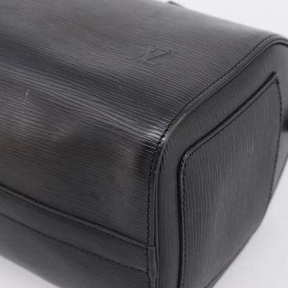 Louis Vuitton Speedy Epi Leather, Black, Leather, Handbag