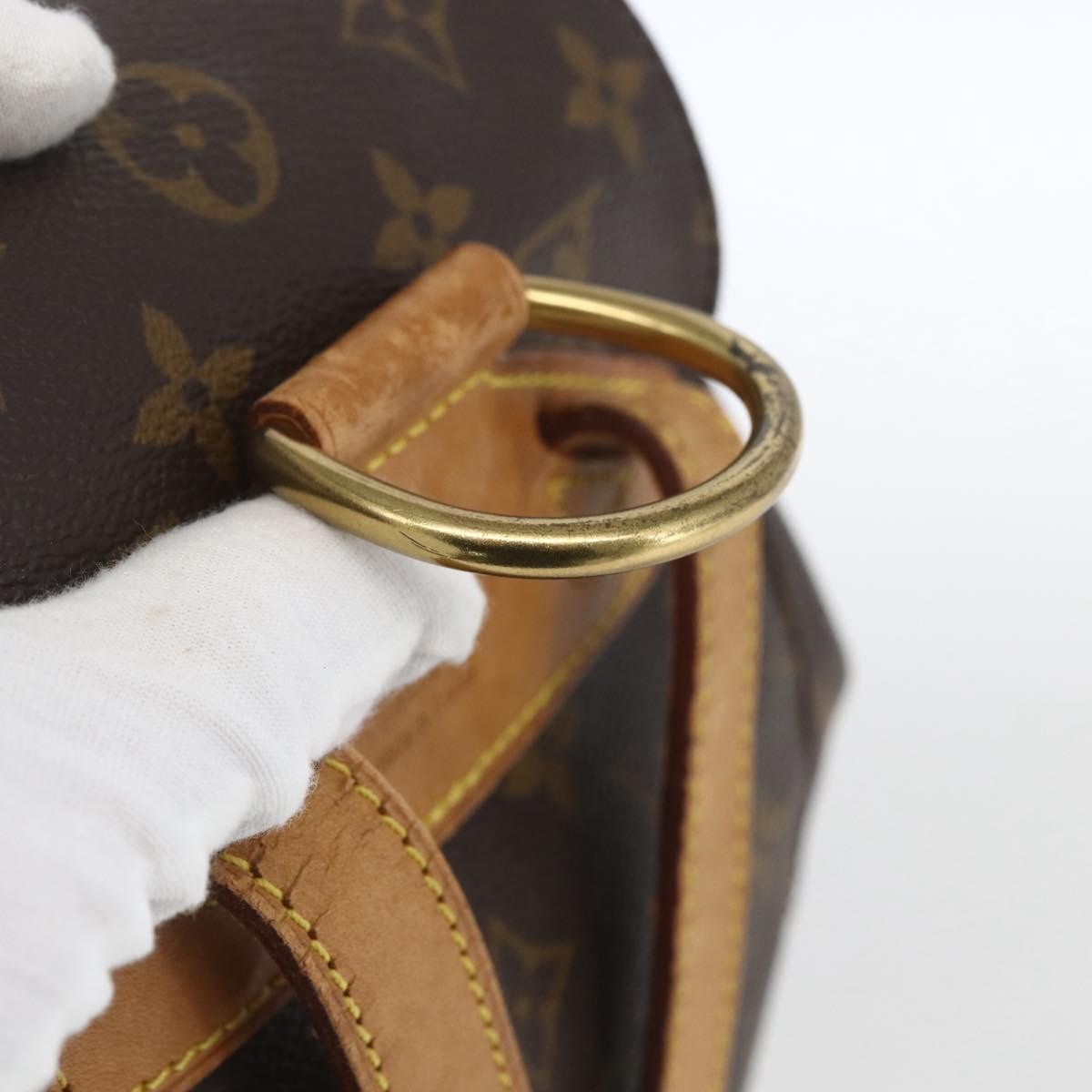 Louis Vuitton Vintage Montsouris Monogram Canvas, Brown, Canvas, Backpack