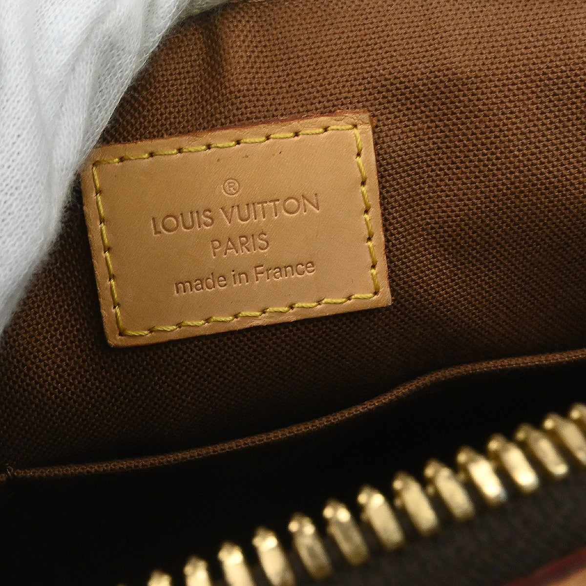 Louis Vuitton Tivoli Monogram, Brown, Canvas, Handbag