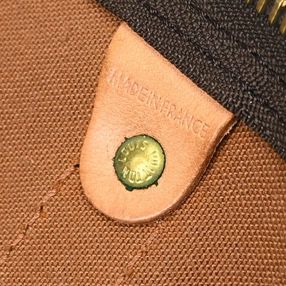 Louis Vuitton Keepall Monogram Canvas, Brown, Canvas, Travel Bag