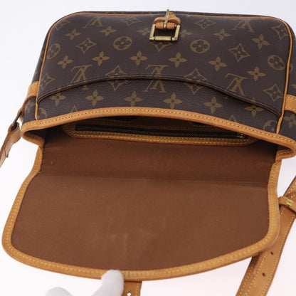 Louis Vuitton Sologne Monogram, Brown, Canvas, Shoulder Bag