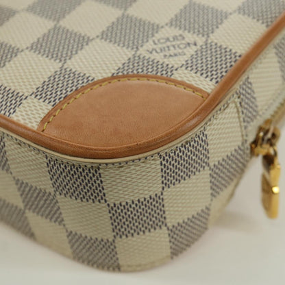 Louis Vuitton NeoKapi Handag Damier Ebene, Beige, Canvas, Clutch