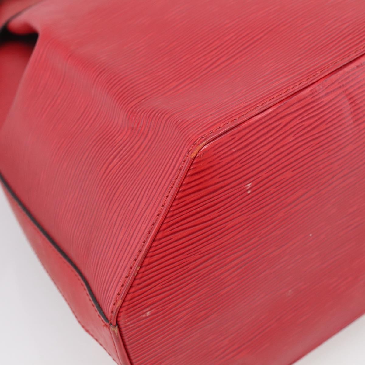 Louis Vuitton Vintage Sac d'Epaule Epi Leather, Red, Leather, Handbag