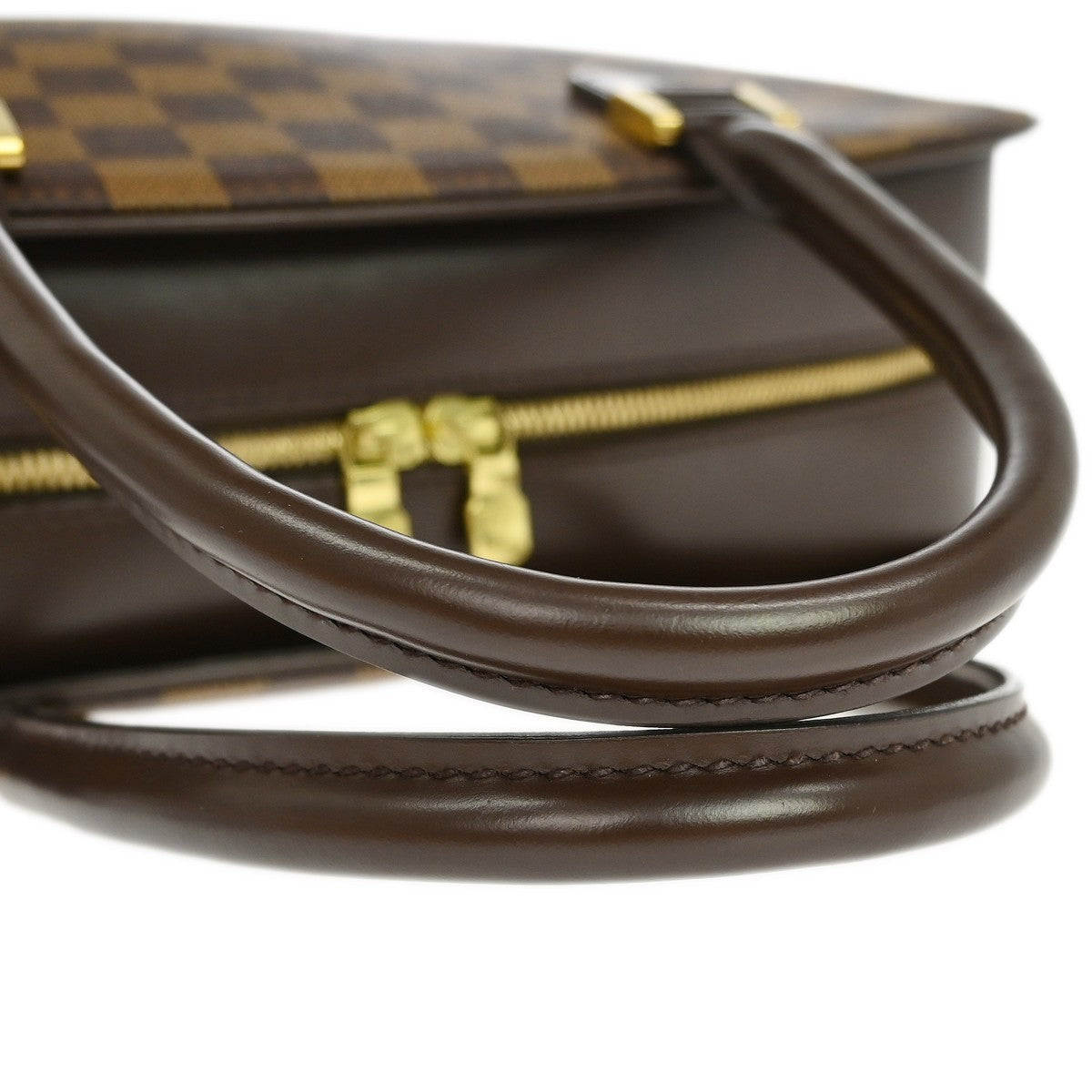Louis Vuitton Sarria Damier, Brown, Canvas, Handbag