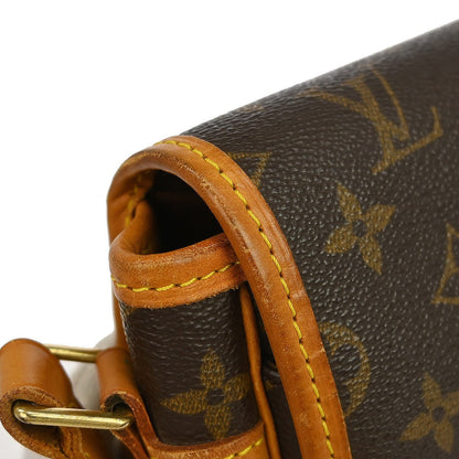 Louis Vuitton Sologne Monogram Canvas, Brown, Canvas, Handbag