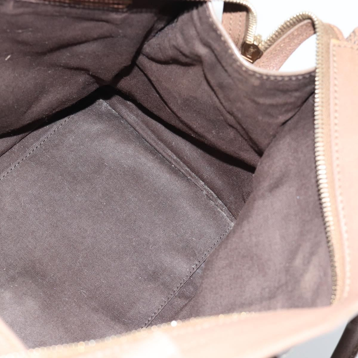 Saint Laurent Chyc Cabas Leather, Brown, Leather, Tote Bag