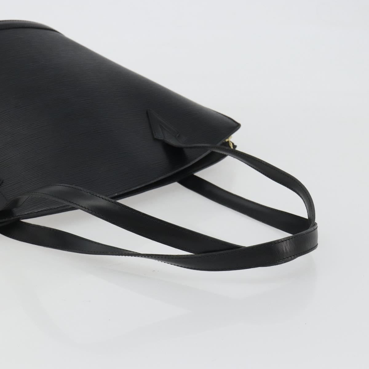 Louis Vuitton Saint Jacques Epi Leather, Black, Leather, Handbag