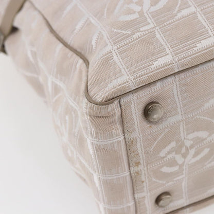 Chanel Travel Line Tote Nylon, Pink, Canvas, Tote bag