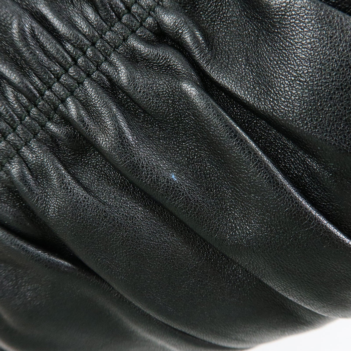 Prada Gaufre Convertible Nappa Leather, Black, Leather, Tote Bag