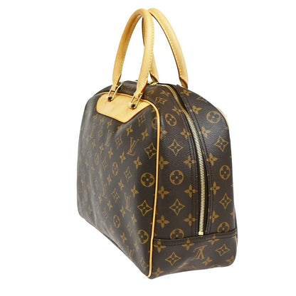 Louis Vuitton Deauville Monogram Canvas, Brown, Canvas, Handbag