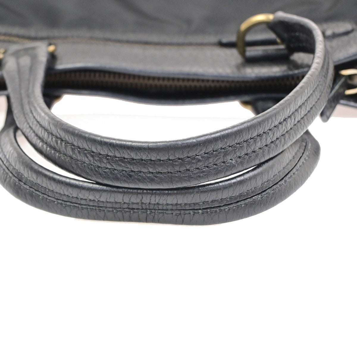 Prada Tessuto Tote nylon and leather, Black, Nylon, Handbag