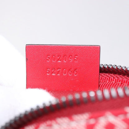 Gucci Children's Belt Printed GG Coated Canvas, Red, Canvas, Handbag