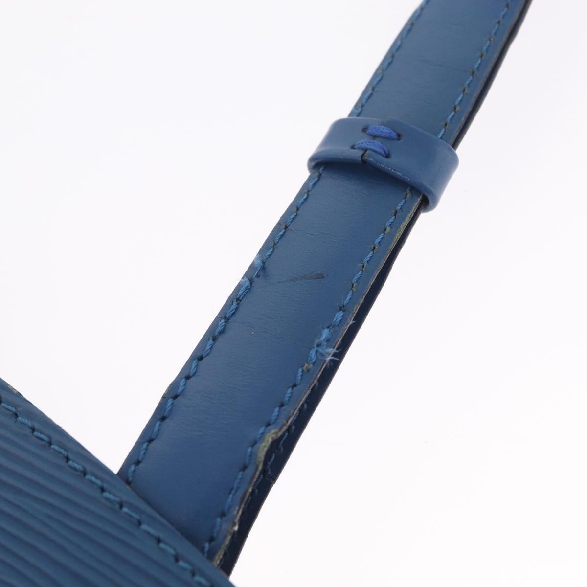 Louis Vuitton Cluny Epi Leather, Blue, Leather, Shoulder Bag