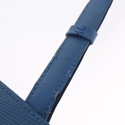 Louis Vuitton Cluny Epi Leather, Blue, Leather, Shoulder Bag