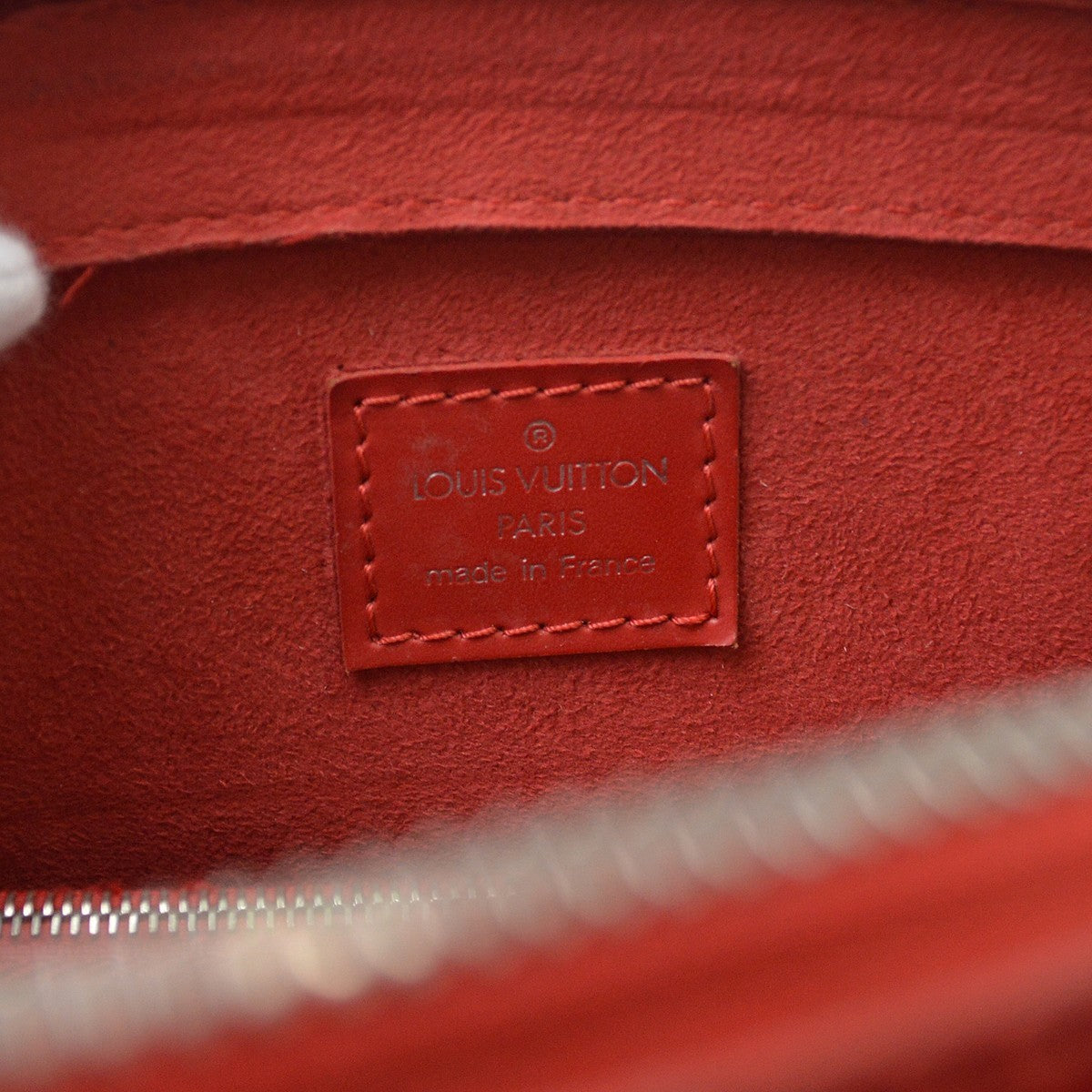 Louis Vuitton Pont Neuf Epi, Red, Leather, Handbag