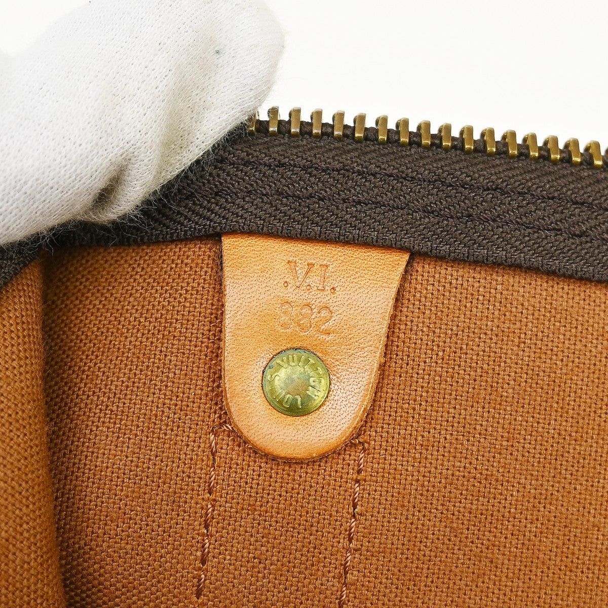 Louis Vuitton Keepall Bandouliere Monogram Canvas, Brown, Canvas, Travel Bag
