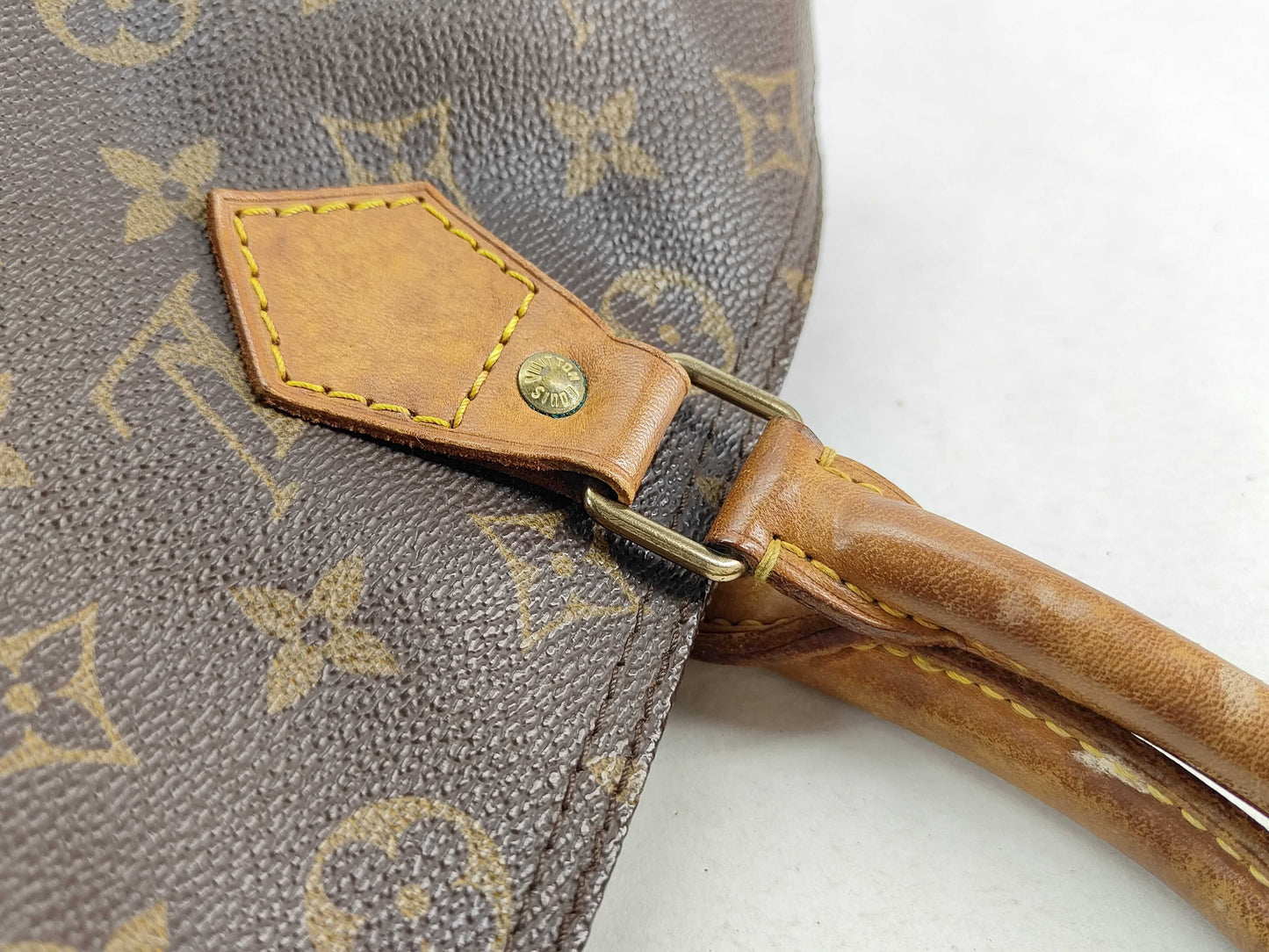Louis Vuitton Speedy Monogram Canvas, Brown, Canvas, Handbag