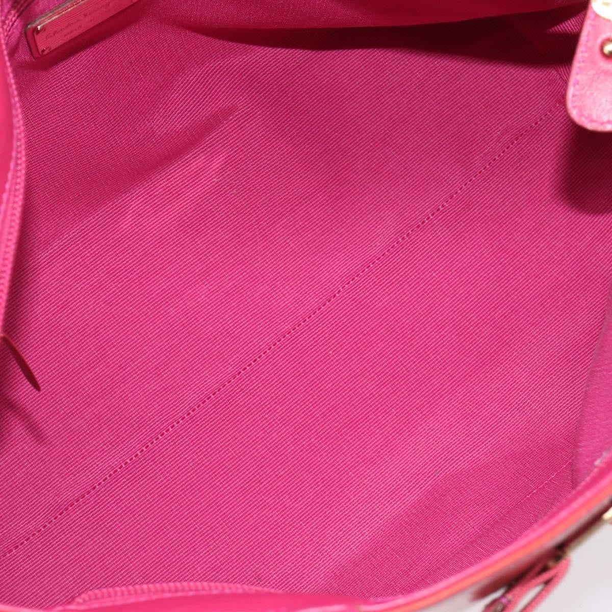 Salvatore Ferragamo Vala tote Patent Leather, Pink, Patent Leather, Tote Bag