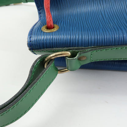 Louis Vuitton Tricolor Noe Epi Leather, Blue, Leather, Handbag