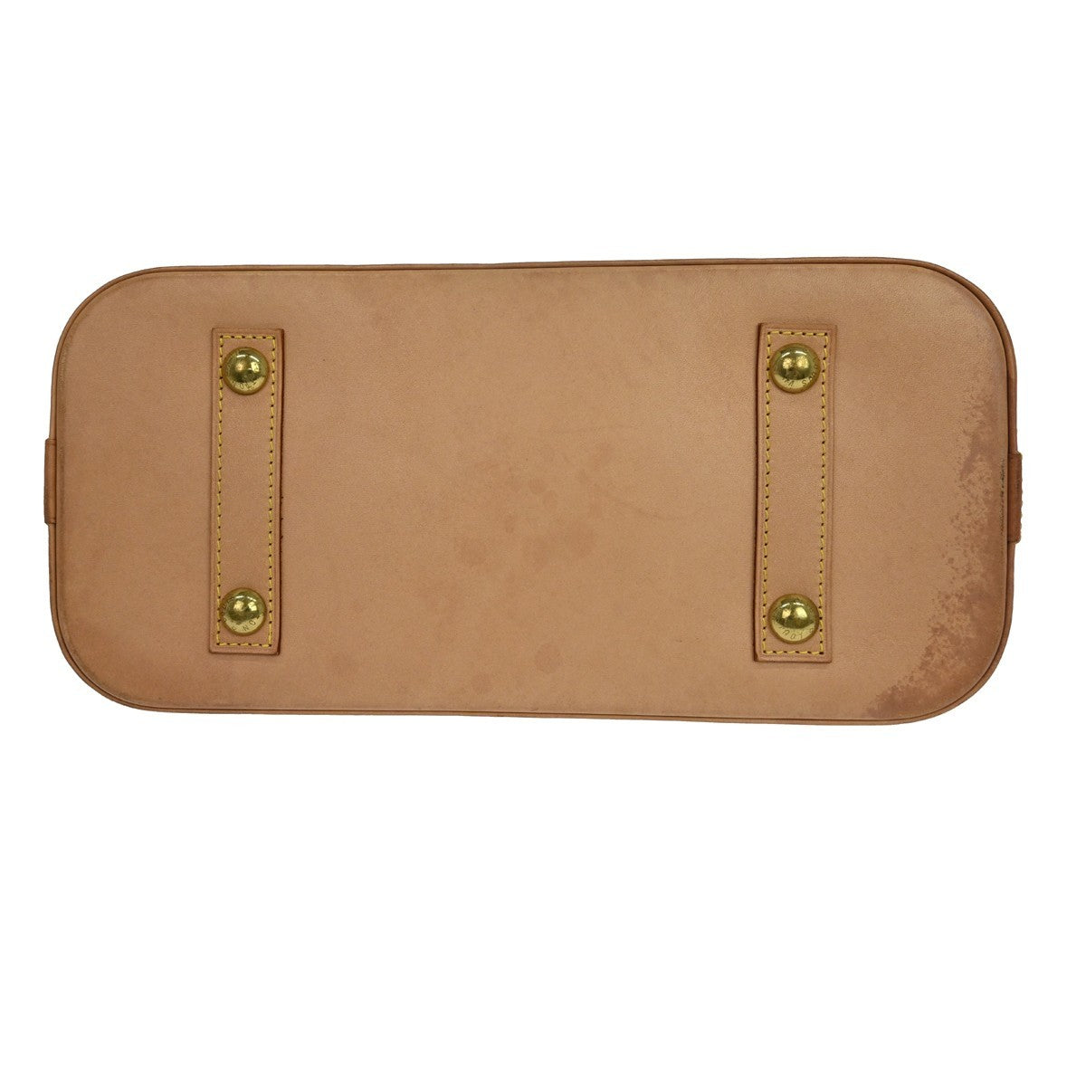 Louis Vuitton Alma Monogram, Brown, Canvas, Handbag