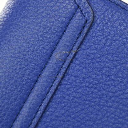 Chloe Aby Chain Leather, Blue, Leather, Shoulder Bag