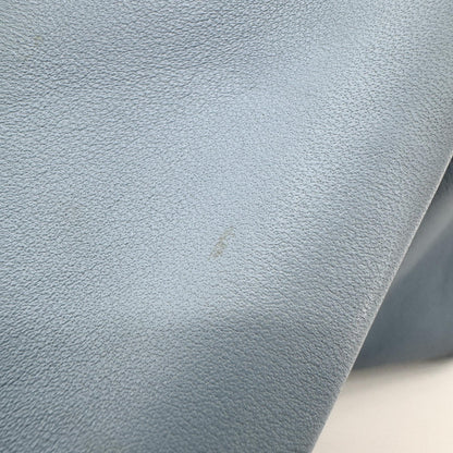 Bottega Veneta BV Trine Fold Clutch Leather, Blue, Leather, Clutch