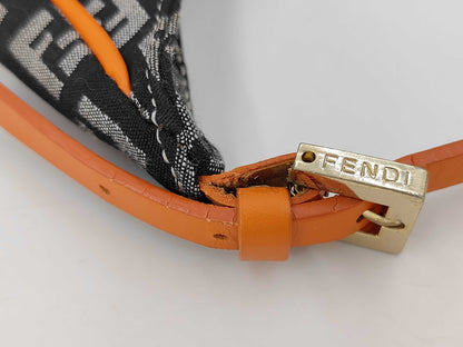 Fendi Zucchino Hobo Zucchino Canvas, Multicolour, Canvas, Handbag