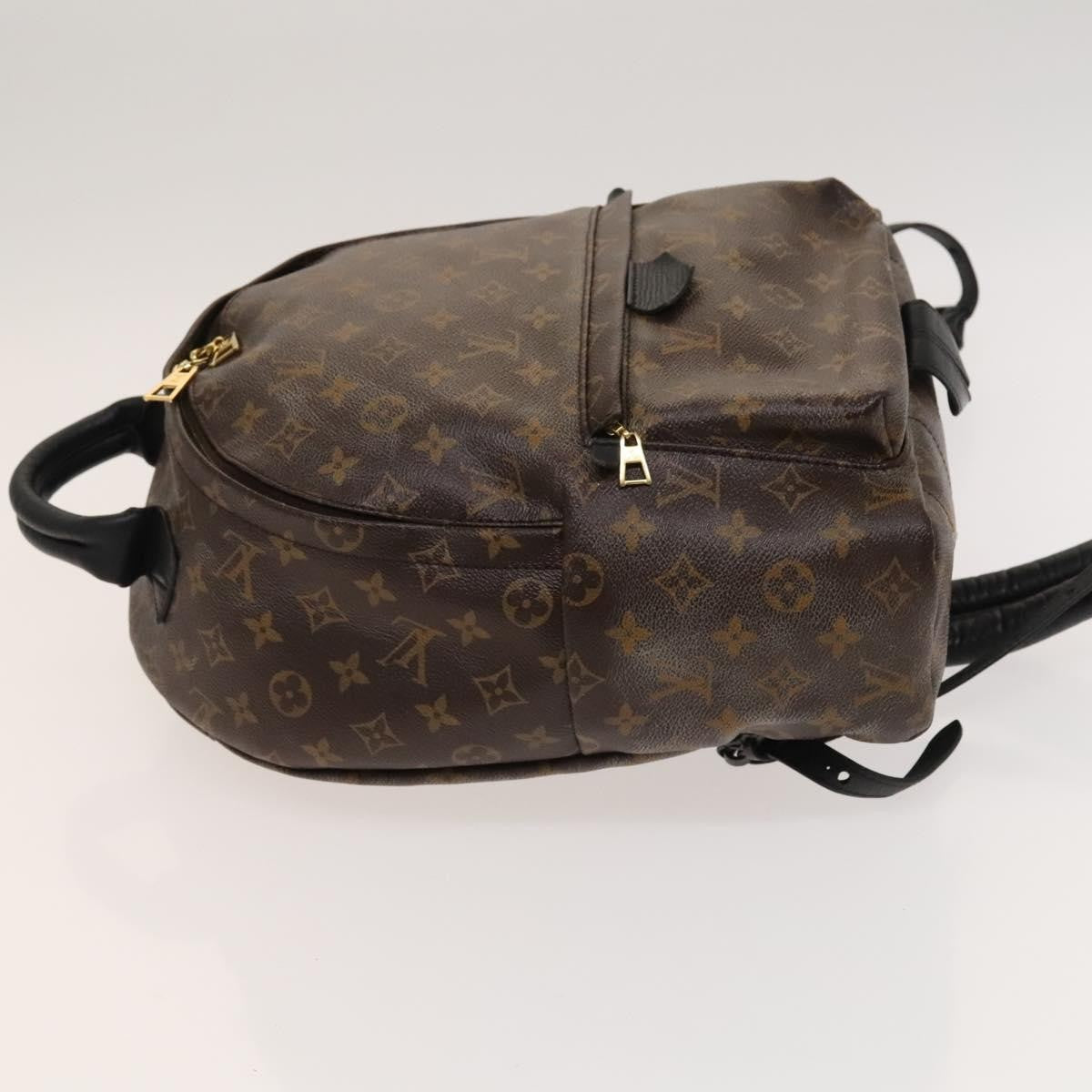 Louis Vuitton Palm Springs Monogram Canvas, Brown, Canvas, Backpack