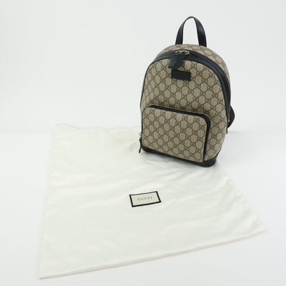 Gucci Zip Pocket GG Coated Canvas, Beige, Canvas, Backpack