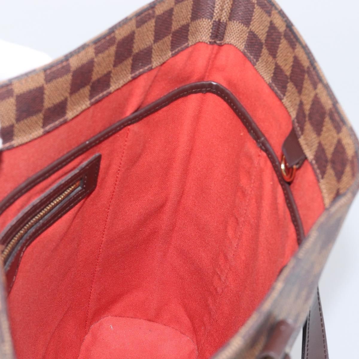 Louis Vuitton Vavin Damier, Brown, Canvas, Tote Bag