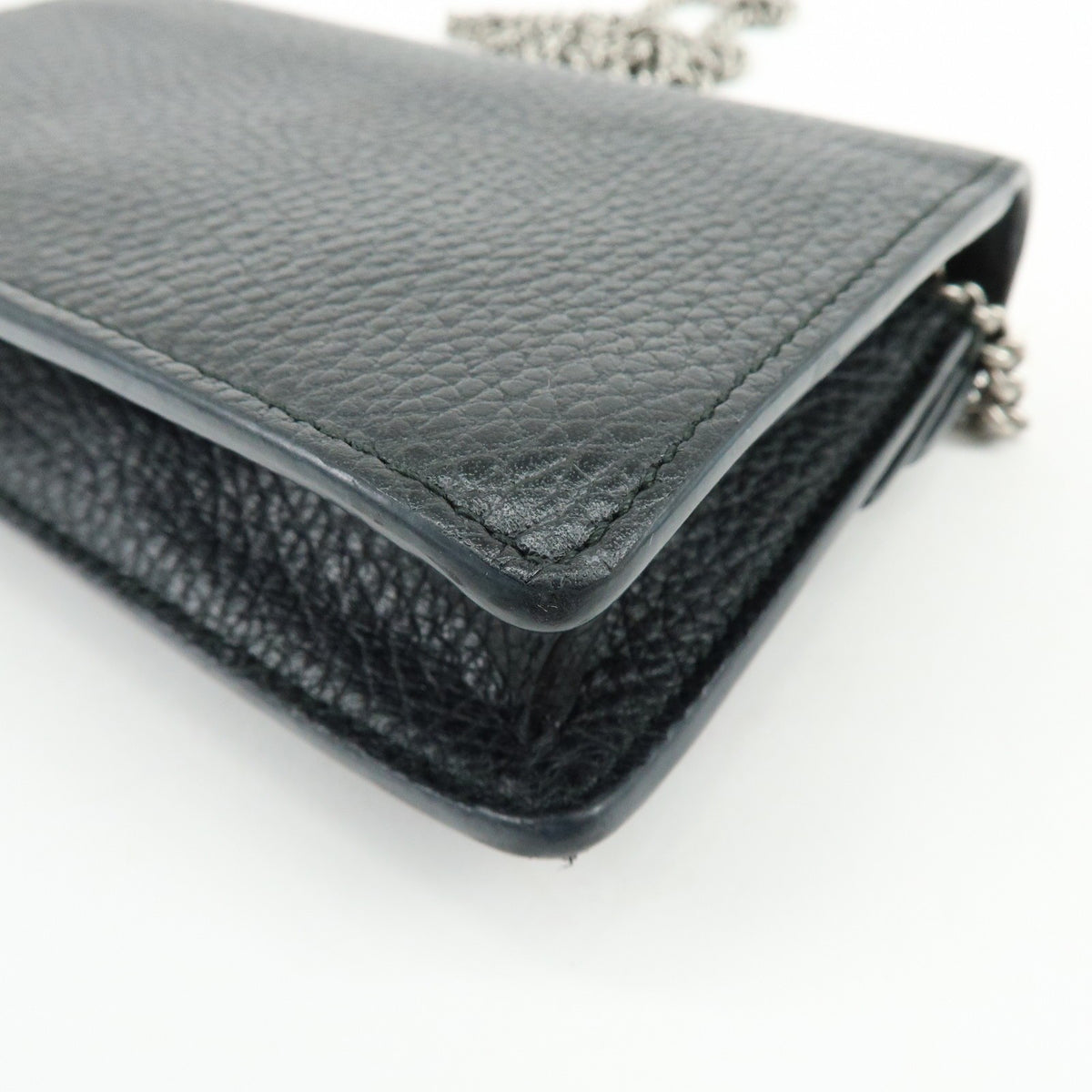 Gucci Dionysus Leather, Black, Leather, Handbag