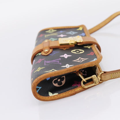 Louis Vuitton Shirley Monogram Multicolor, Black, Canvas, Handbag