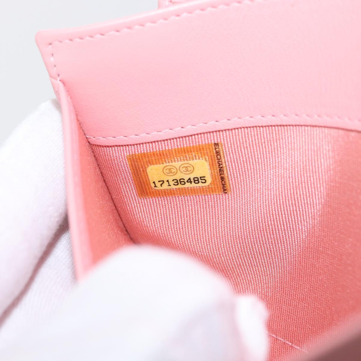 Chanel CC Wallet Quilted Patent, ORANGE, PATENT_LEATHER, Wallets