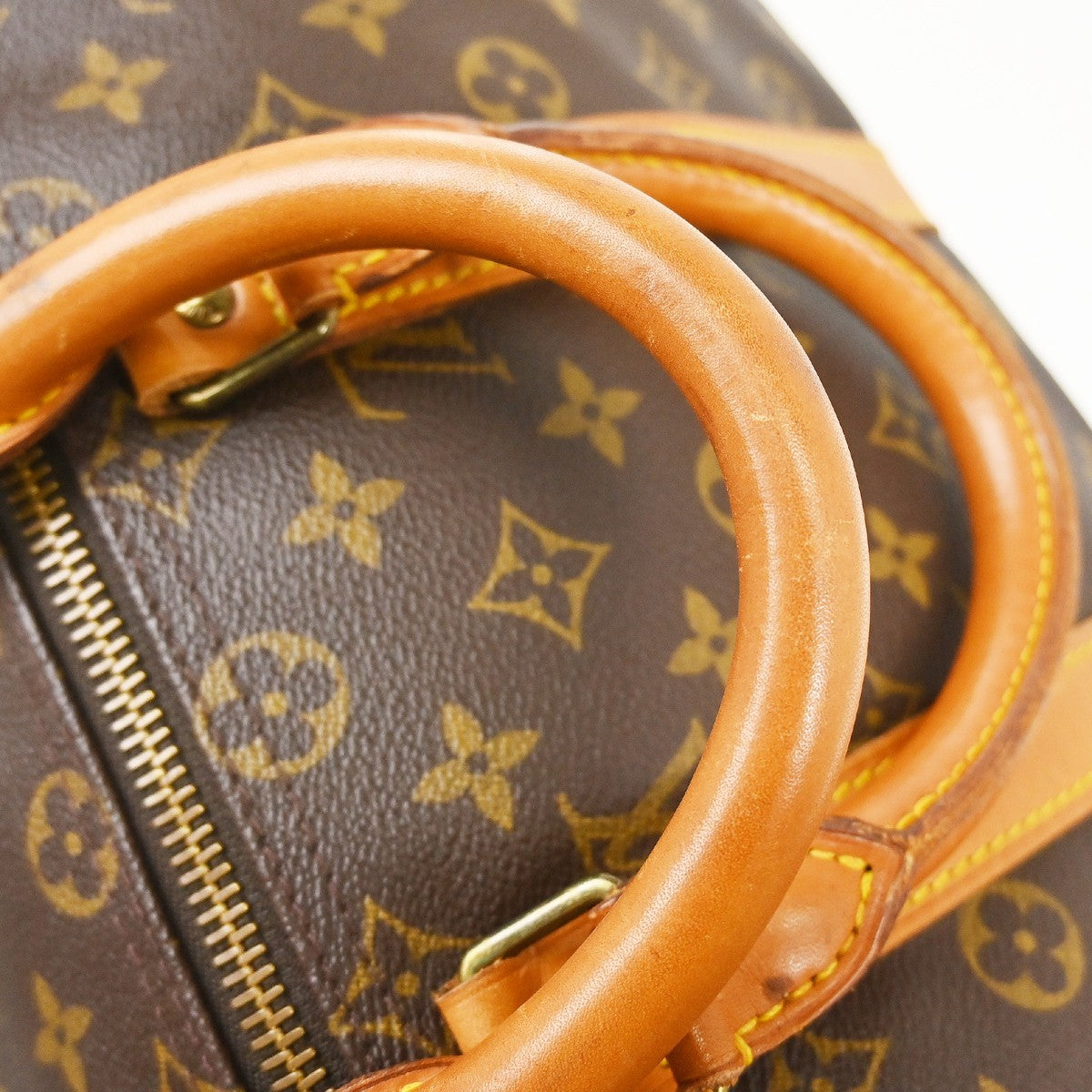 Louis Vuitton Keepall Monogram Canvas, Brown, Canvas, Travel Bag