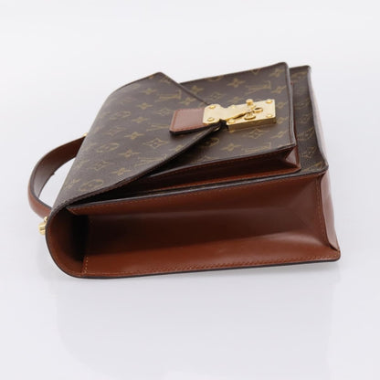 Louis Vuitton Monceau Monogram Canvas, Brown, Canvas, Handbag