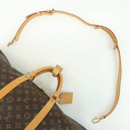 Louis Vuitton Keepall Bandouliere Monogram Canvas, Brown, Canvas, Travel Bag
