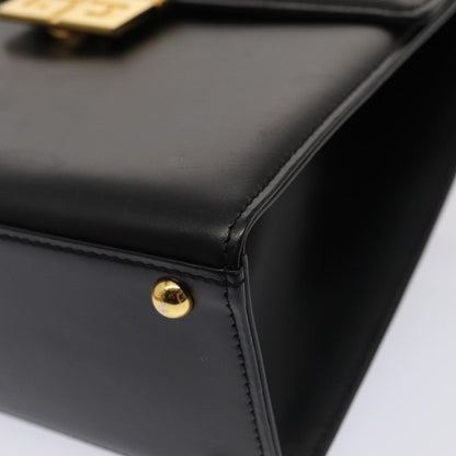 Givenchy Vintage 4G Leather, Black, Leather, Handbag