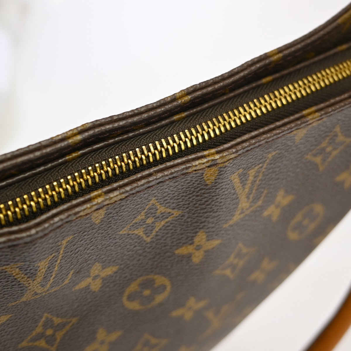 Louis Vuitton Monogram Looping Monogram Canvas, Brown, Canvas, Shoulder Bag