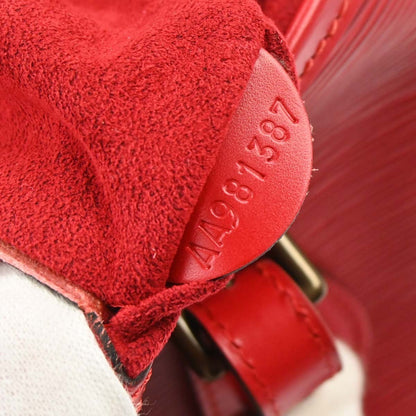 Louis Vuitton Bucket Epi Leather, Red, Leather, Tote Bag