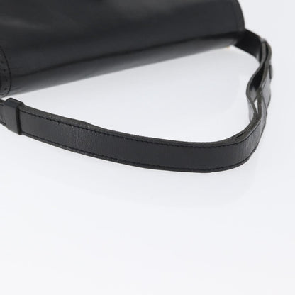 Saint Laurent Vintage Leather, Black, Leather, Shoulder Bag