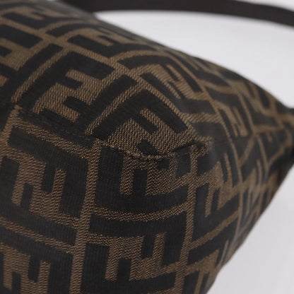 Fendi Zucchino Mamma Baguette Canvas, Multicolour, Canvas, Shoulder Bag