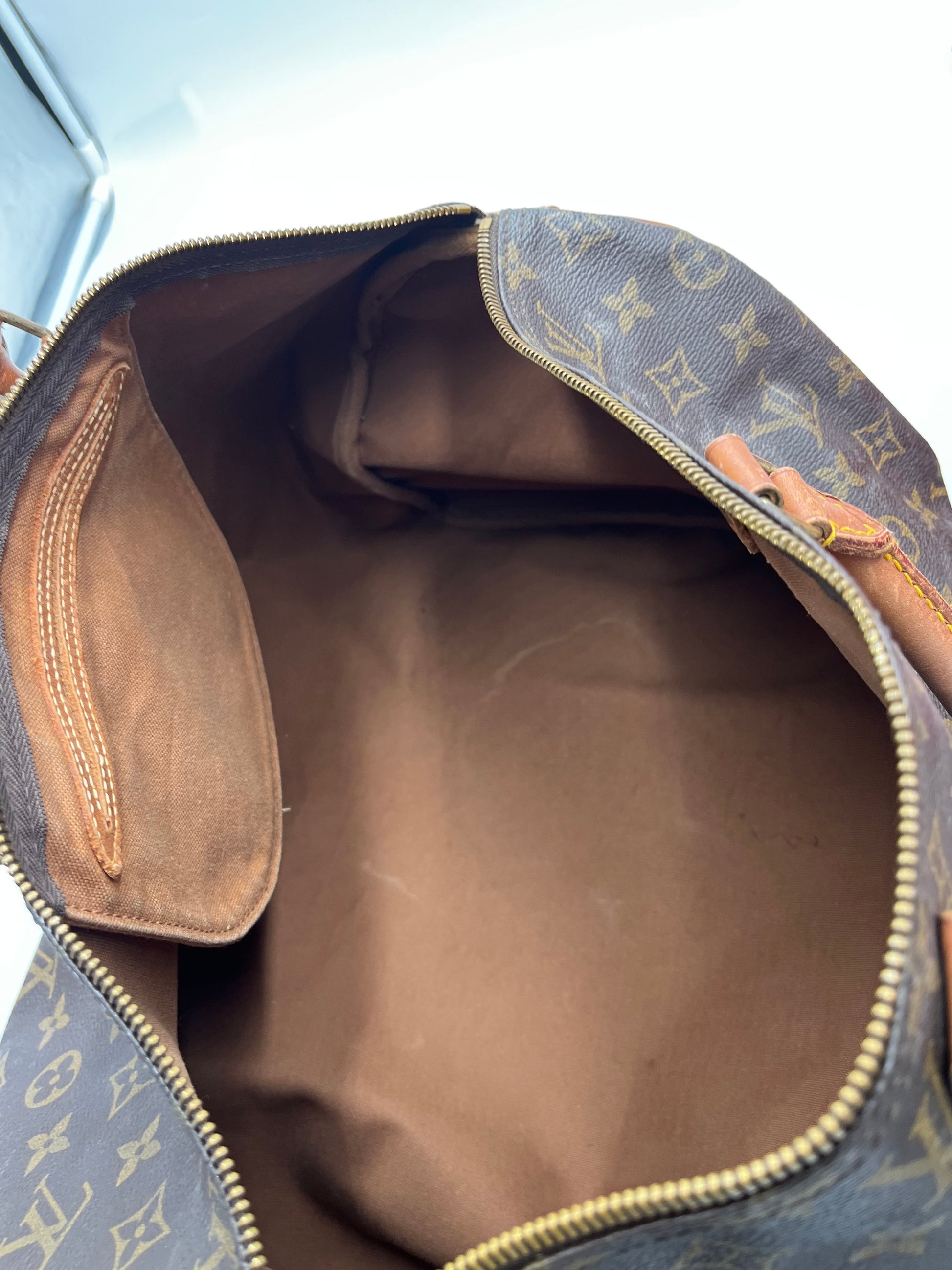 Louis Vuitton Speedy Monogram Canvas, Brown, Canvas, Handbag