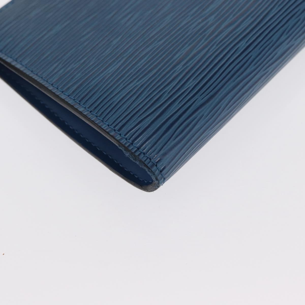 Louis Vuitton Pochette Accessoires Epi Leather, Blue, Leather, Clutch