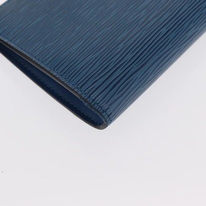 Louis Vuitton Pochette Accessoires Epi Leather, Blue, Leather, Clutch
