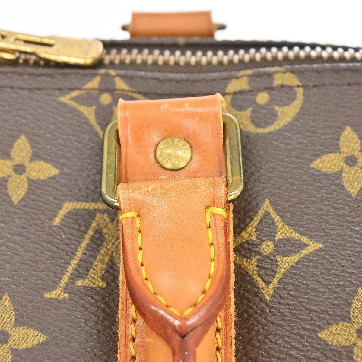 Louis Vuitton Keepall Monogram Canvas, Brown, Canvas, Travel Bag