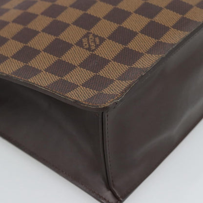 Louis Vuitton Venice Sac Plat Damier, Brown, Canvas, Handbag