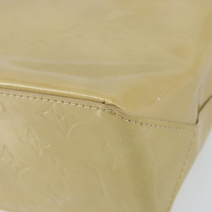 Louis Vuitton Reade Monogram Vernis, Beige, Patent Leather, Handbag