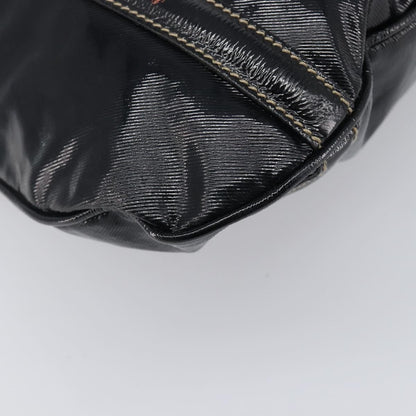 Gucci Britt Web Hobo Dialux Coated Canvas, Black, Canvas, Shoulder Bag