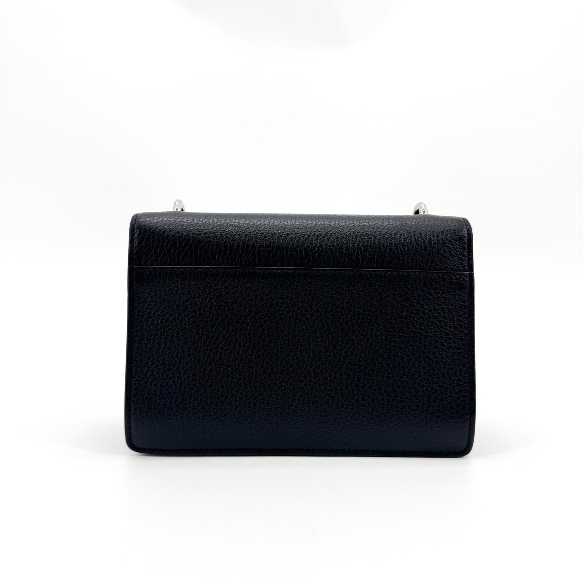 Saint Laurent Sunset Leather, Black, Leather, Crossbody Bag