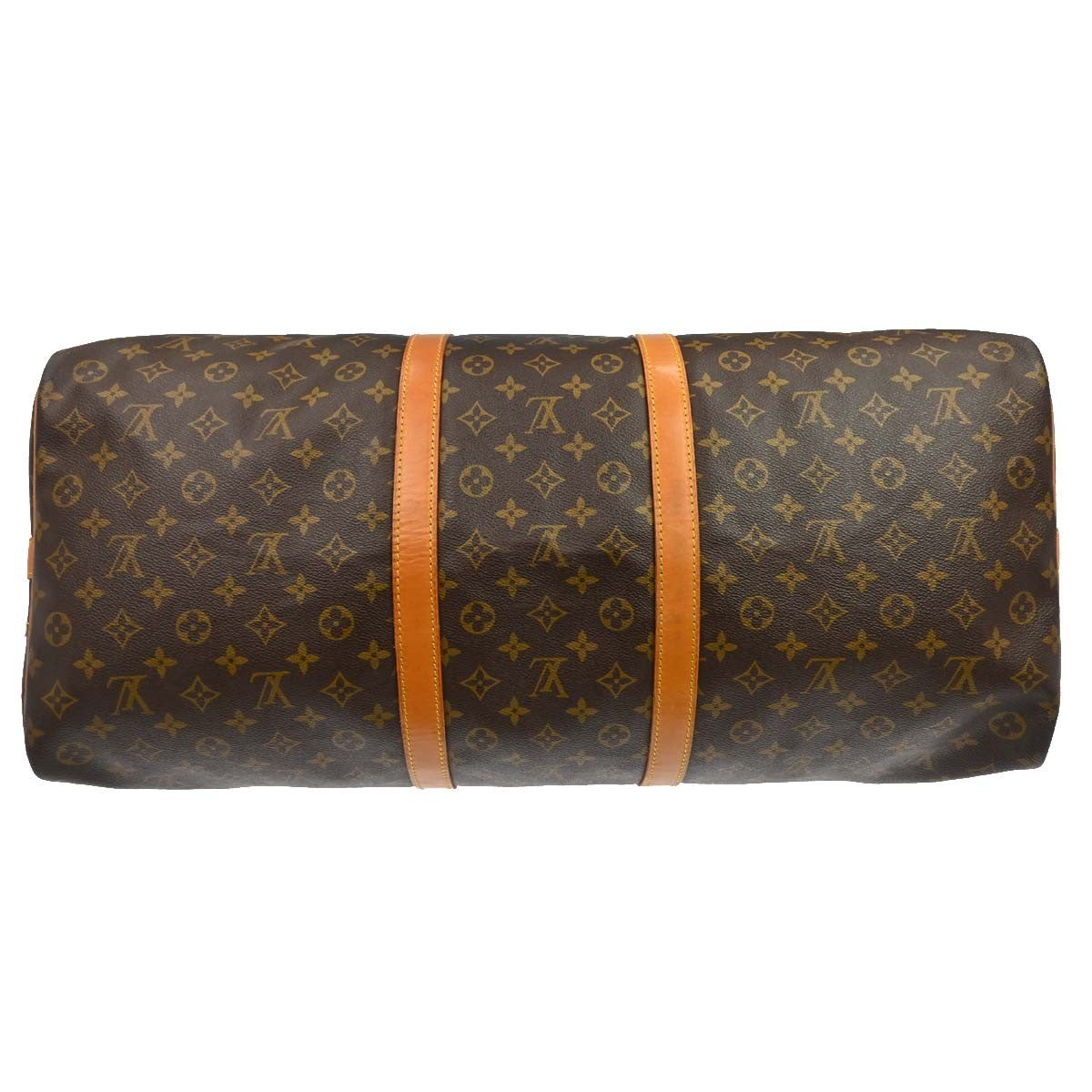 Louis Vuitton Keepall Monogram Canvas, Brown, Canvas, Travel Bag